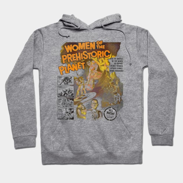 Women of the Prehistoric Planet Hoodie by darklordpug